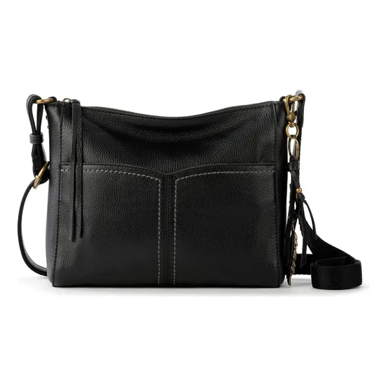 The Sak Alameda Bandolera Para Mujer En Piel, Color Negro,