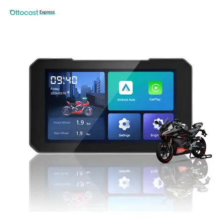 Ottocast Carplay/android Auto Wireless Para Moto Com Tpms