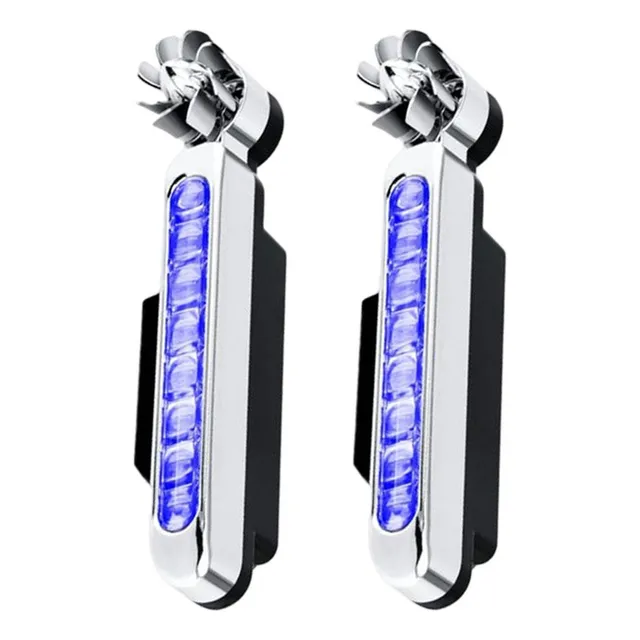 2 Luces Antiniebla Abs Para Coche Con Energía Eólica Para