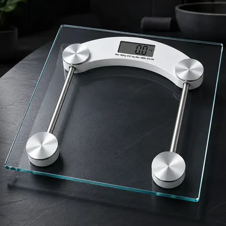 Balança Corporal Digital Vidro Temperado Transparente Portátil pesagem Academia Nutricionista Balanca 180kg Dieta Treino Fitness Musculação Saúde Profissional Ou Domestico