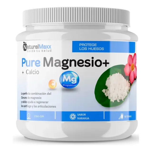 Pure Magnesio + Calcio Naturalmaxx Salud Articular 1000gr