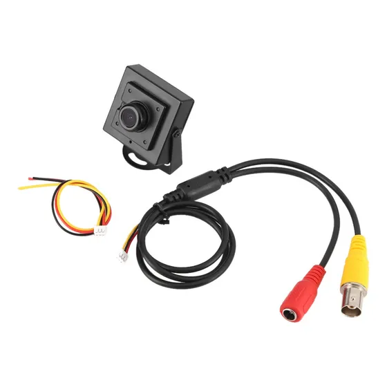 Câmera Mini Hd 700tvl 170° Grande Angular 2.1mm Lente Segura
