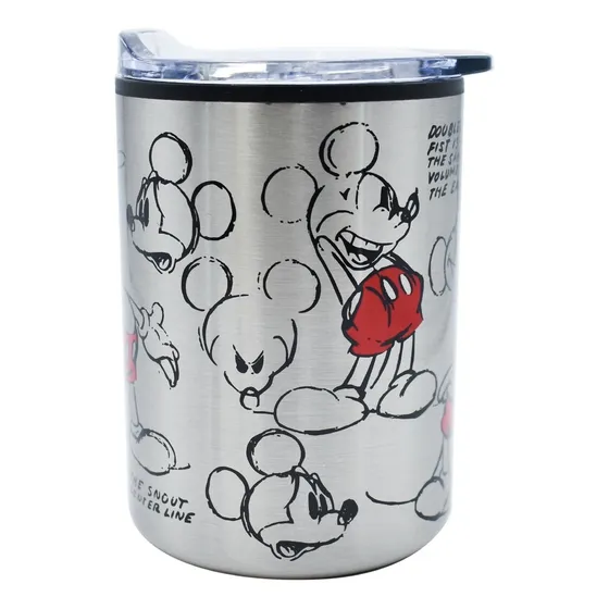 Termo Para Café Acero Inoxidable Disney Mickey Minnie 350ml