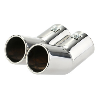 Cola Escape Acero Inoxidable Doble Tubo Vw Golf 4 Bora Jetta Cola Escape Acero Inoxidable Doble Tubo Vw Golf 4 Bora Jetta