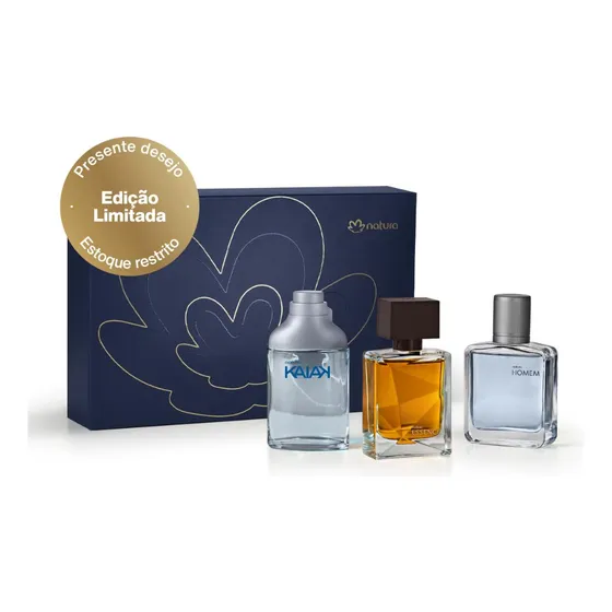 Presente Natura Mini Kaiak-essencial Masculino-natura Homem