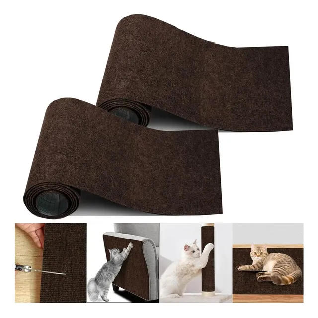 Rascador Protector Gatos Sofa Cama Muebles Esquina Adhesivo