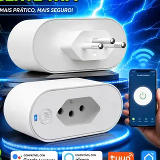 Forestory Tomadas Inteligente WiFi 16A Bivolt Smart Plug Com Monitora
