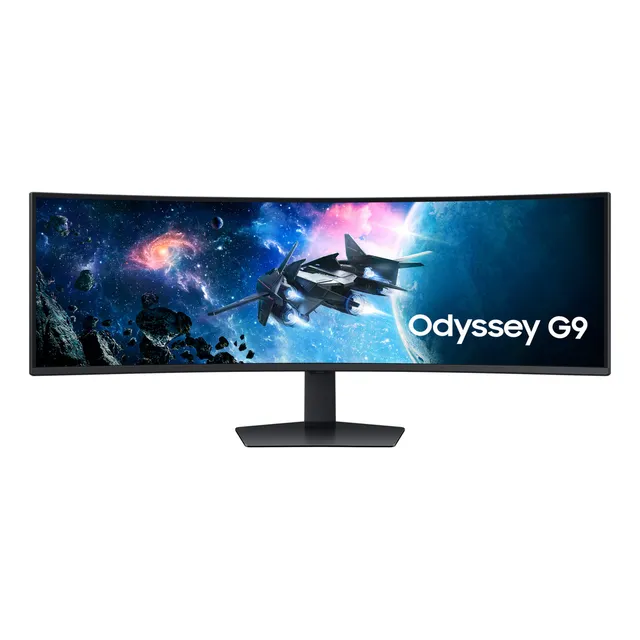 Monitor LCD curvo Samsung LS49CG950ELXZS 49" color negro