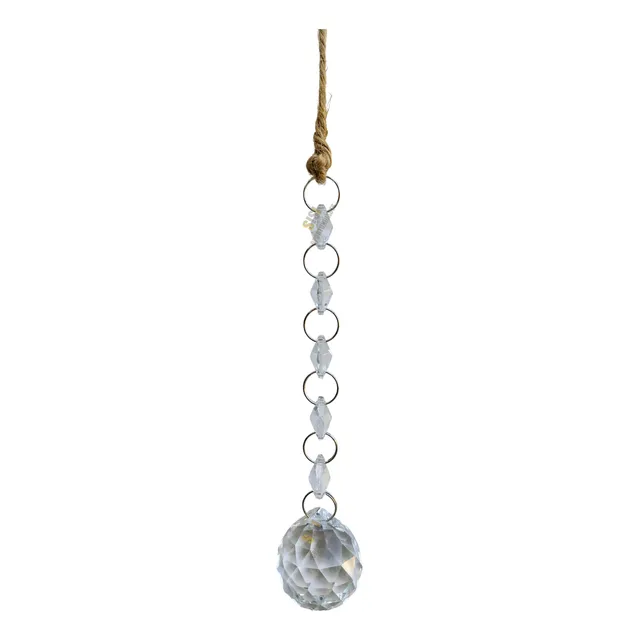 Atrapasol Colgante Cairel Con Dije De Cristal Decorativo