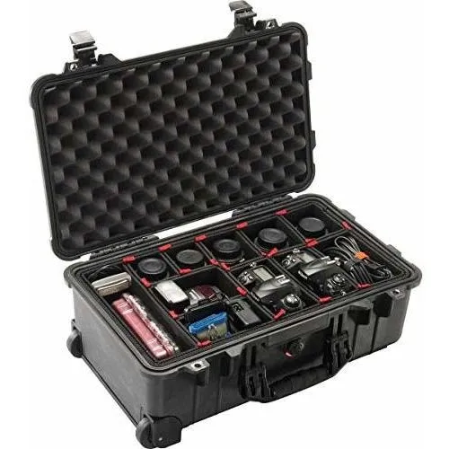 Estuche Protectora Para Llevar Casa Color Negro Inserto