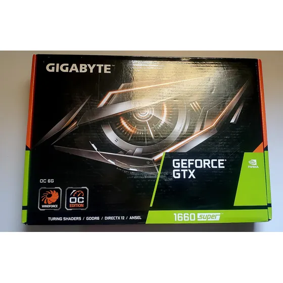 Nvidia Gigabyte Geforce Gtx 1660 Super 6gb Oc