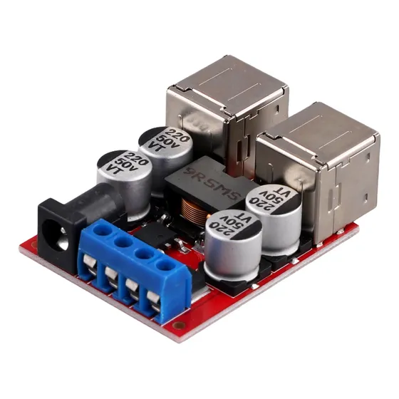 Módulo De Carga De 8 V-35 V A 5,2 V Y 8 A, Hub De Alimentaci