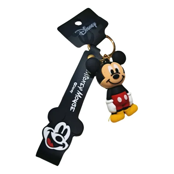 Llavero Disney Mickey Mouse Mickey Mouse Y Minnie Mouse Pack 2u Multicolor