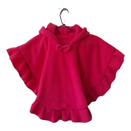 Poncho Niña Doble Polar