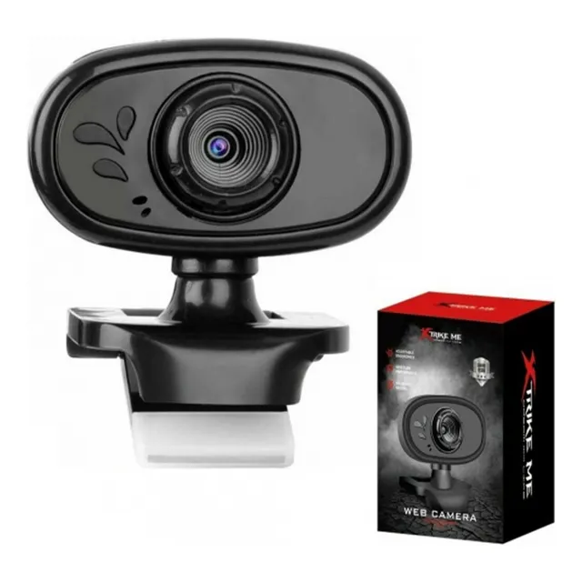 Camara Web Xtrike-me Con Microfono Webcam Universo Binario