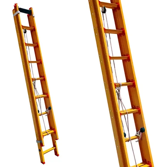 Escalera Extensible Botafogo - De Fibra - 11 Escalones