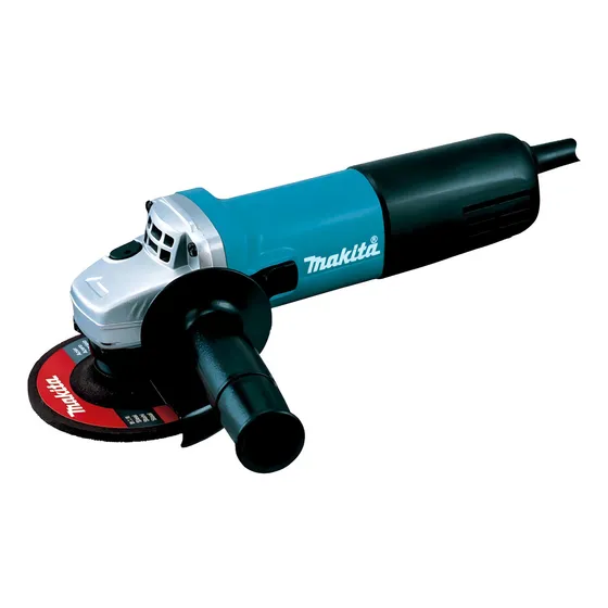 Amoladora angular Makita 9557HN color turquesa y negro 840 W 220 V