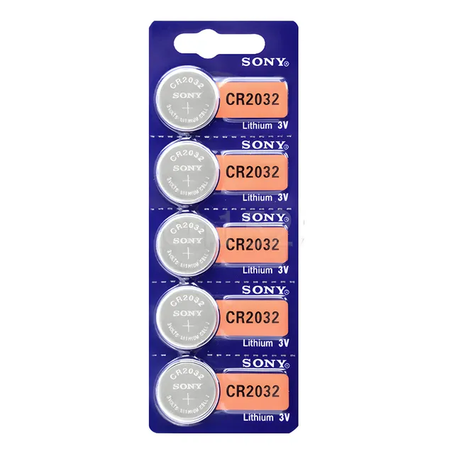 10 Pilas Cr2032 Sony - Batería Original 2032