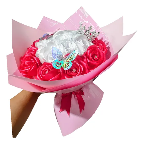 Ramo De 12 Rosas Eternas De Liston 