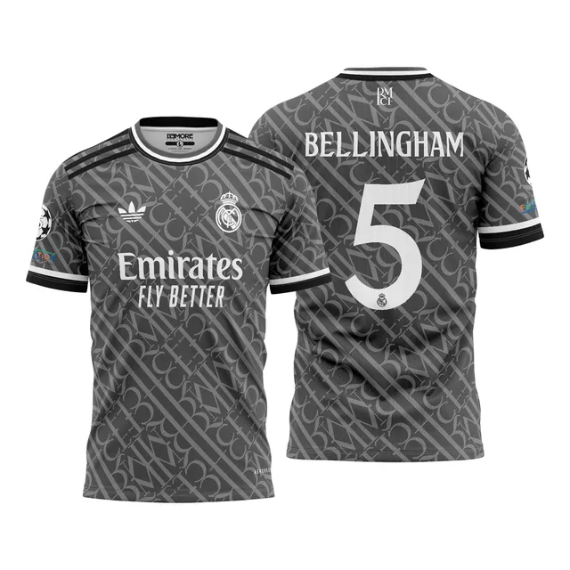Franela Real Madrid Gris 2024
