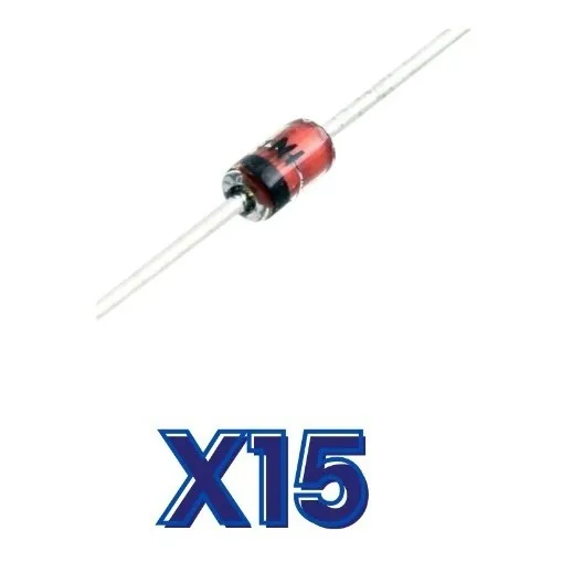 Kit 15 Zener 1/2w