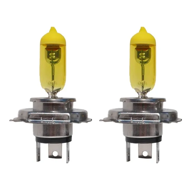 Foco Halógeno 12v Luz Amarilla Neblina H4 H7 Auto Original 