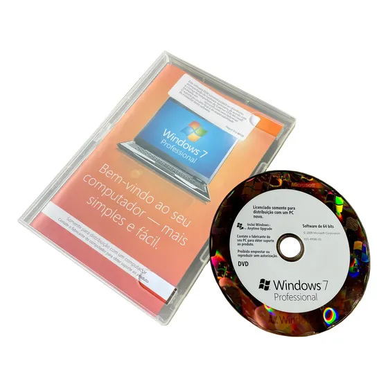 Microsoft Windows 7 Professional 64bits Oem Cd Original