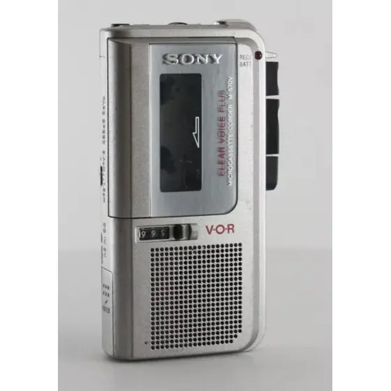 Grabadora De Voz Con Microcassette Sony