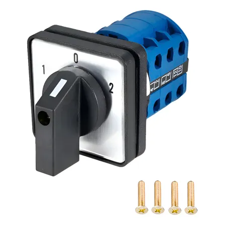 Chave Reversora Comutadora Transferência  Lw28 20a Tripolar Azul