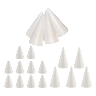 20 Piezas 70/100 / 150mm Diy Árbol De Navidad De Espuma De 20 Piezas 70/100 / 150mm Diy Árbol De Navidad De Espuma De