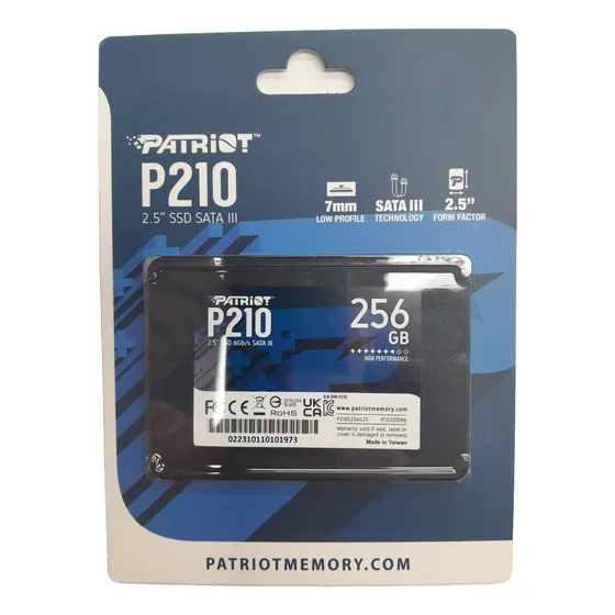 Ssd 256gb 2,5  Sata 3 Patriot 