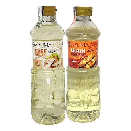 Sake Licoroso Mirin Vidro Kenko Culinario Para Sushi 500ml