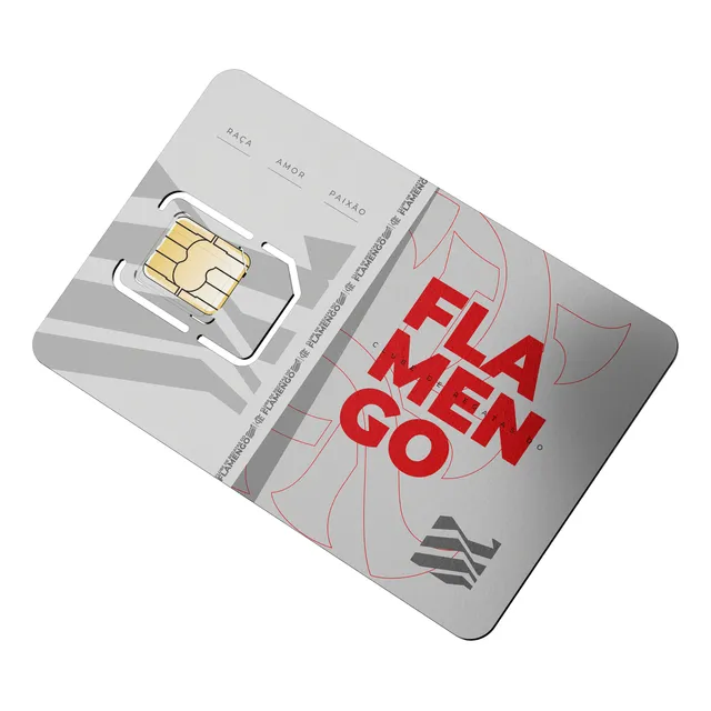 Chip Flamengo 20gb 4g/5g Ilimitado