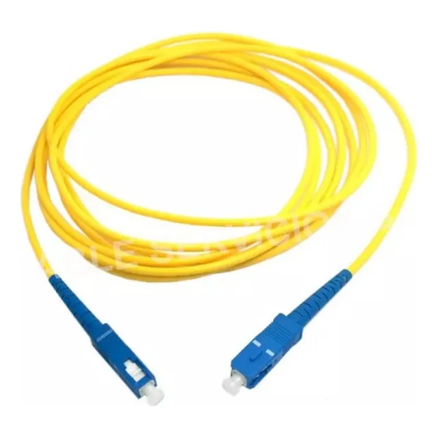 Patch Cord Upc Upc 3m Azul A Azul Fibra Sc/upc-sc/upc Lszh S