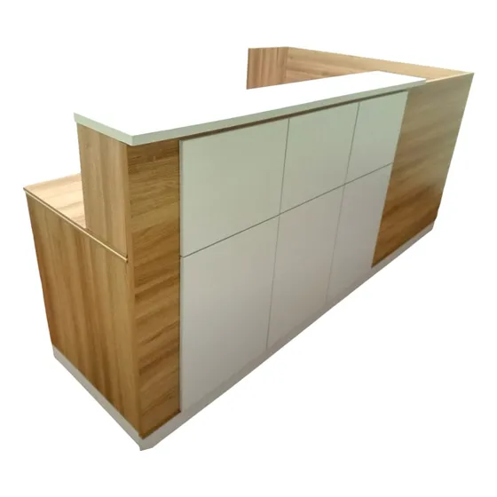 Modulo De Recepcion Ofilook Roble Sz-rt025 Moderno Espacioso