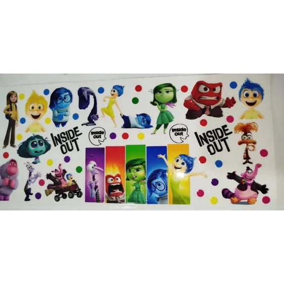 Sticker O Etiqueta Decorativa Uvdtf Para Vasos Y Cuadernos