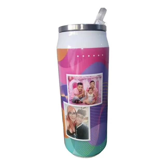 Lata Térmica Sublimada Cooler Termo Sublimado Full Color Lpk