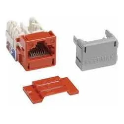 Jack Systimax Cat6 Mgs400 Naranja 25 Pzas