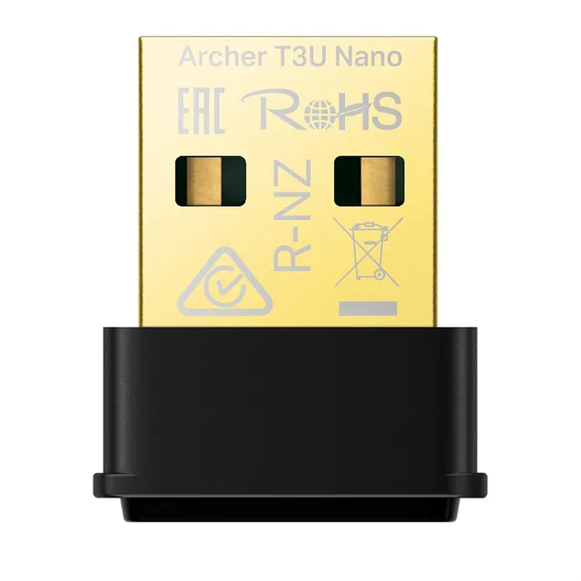 Tp-link, Tarjeta Usb Wifi Dual Band Ac1300, Archer T3u Nano