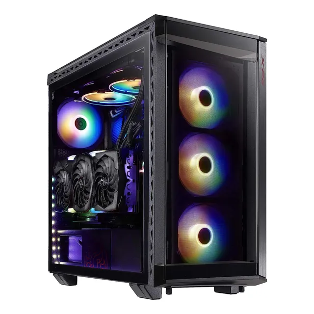 Gabinete Xpg Battlecruiser Ventana Led Rgb Midi-tower Usb 3.