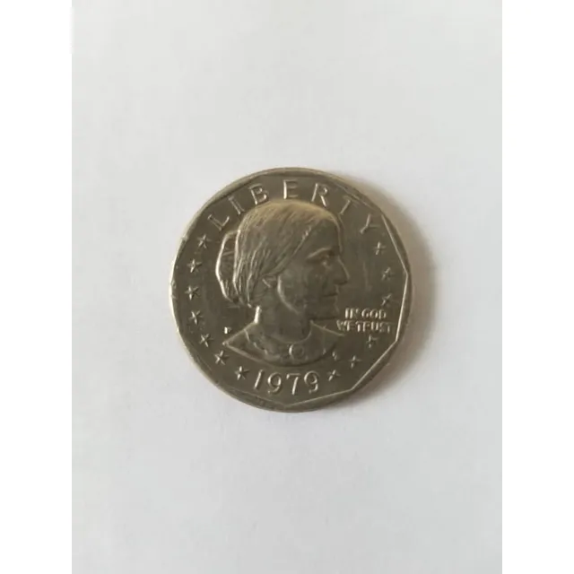 Moneda Antigua De Un Dólar Anthony 1979 , Primera Edición 