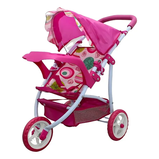 Coche Para Muñecas Bebe Juguete Regalo Niñas Paseador