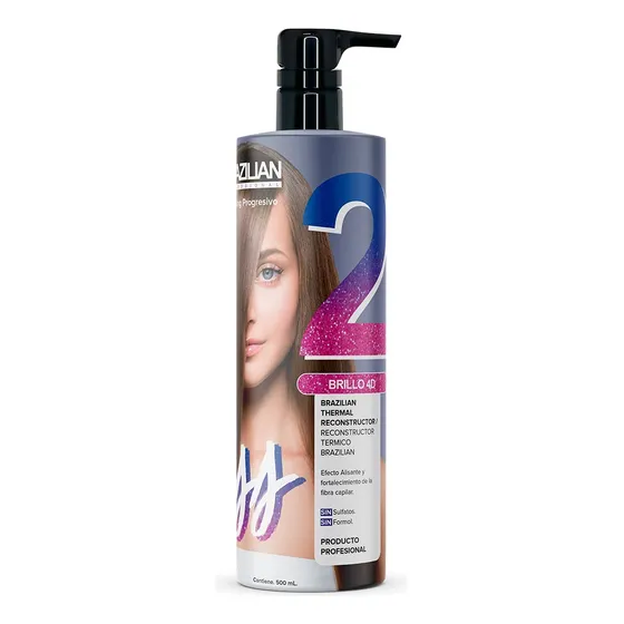 Paso 2 Thermal Reconstructor Brazilian 500ml Tratamiento
