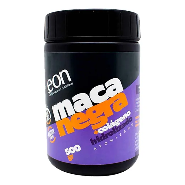 Maca Negra + Colágeno Hidrolizado En Polvo 100% Natural