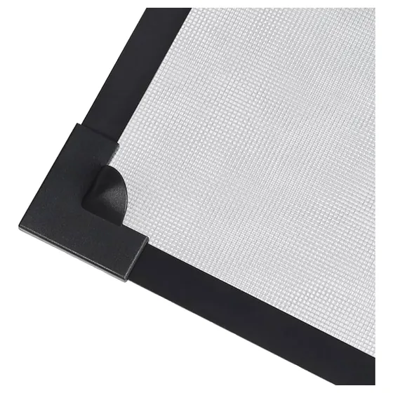 Tela Mosquiteira Magnética Janela Kit 130 X 160cm (grafite) Cor Cinza-escuro