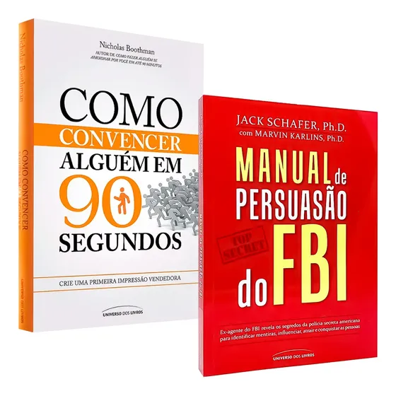 Manual Do Fbi + Como Convencer Alguém Em 90 Segundos