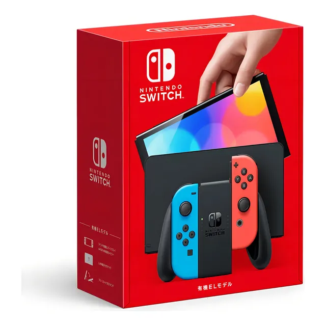 Consola Nintendo Switch Oled Neón 64gb Rojo & Azul