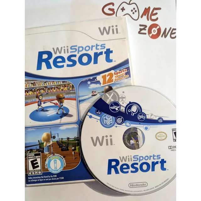 Wii Sports Resort Juego Nintendo Wii Original Ntsc Usa Cib