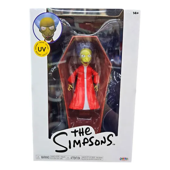 Figura Los Simpsons Señor Burns Vampiro 13 Cm Premium Jakks