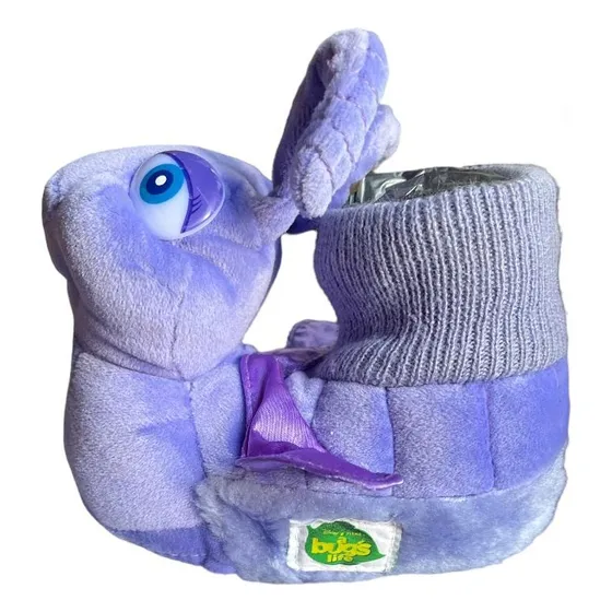Pantuflas Bug's Life Disney Hormiga Peluche Talla 5